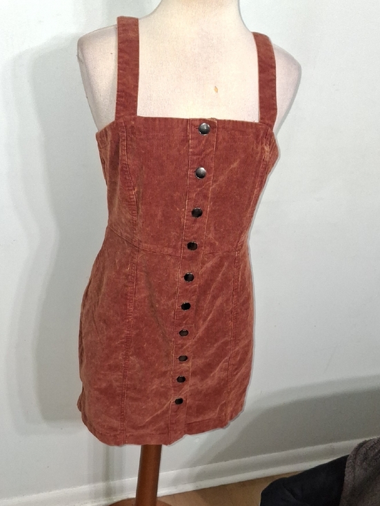 Aeropostale Dresses & Skirts - Aeropostale /Corduroy Button-Front Dress 😍🤎- W Sz Medium